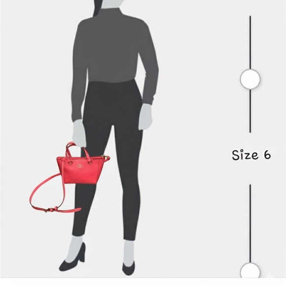 Coach Alice Satchel Bag in Watermelon (Style CA224) Like New authentic - Picture 15 of 17